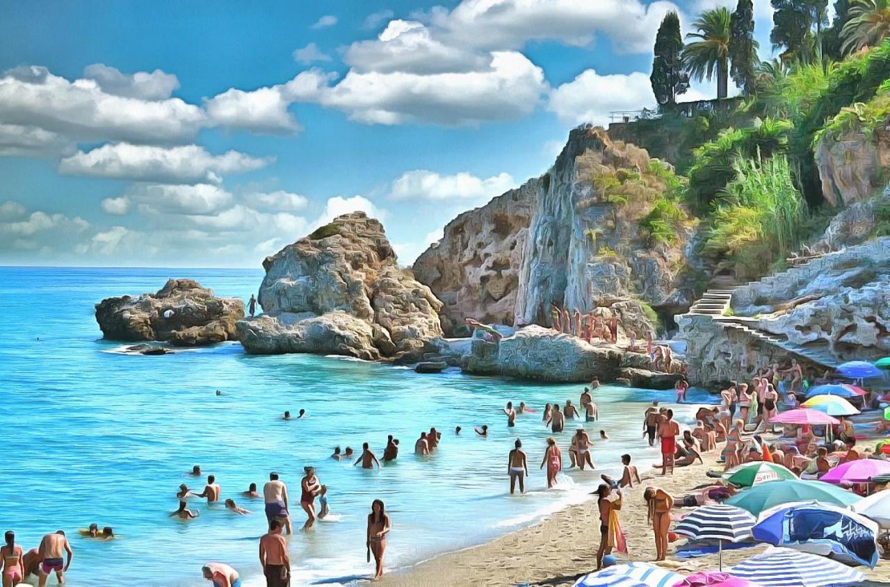 Nerja Center Apartment With Sea View Esterno foto